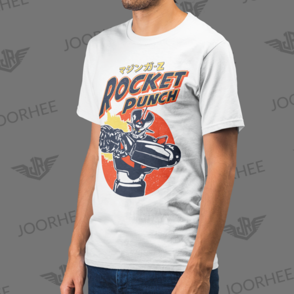 Rocket Punch Robot Anime T-shirt - Image 2