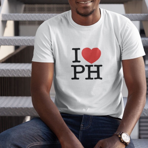 I Love Philippines Typography T-shirt