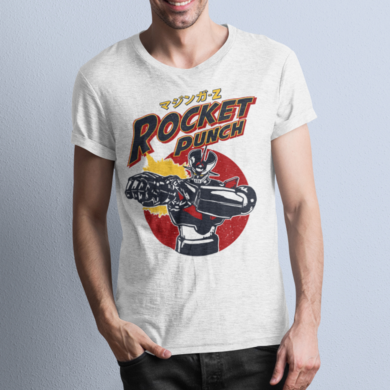 Rocket Punch Robot Anime T-shirt – JJ Apparel