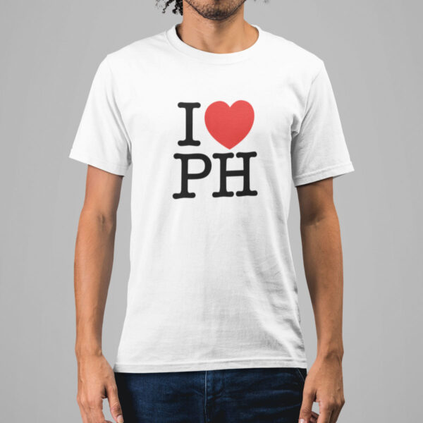 I Love Philippines Typography T-shirt - Image 2